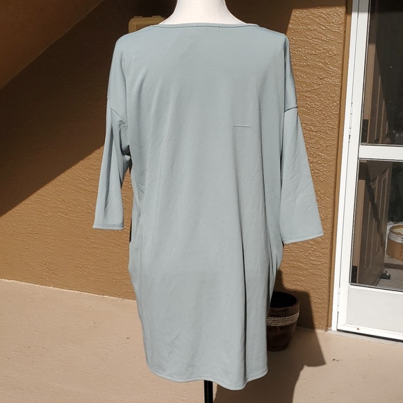 Eloges Sage Shift Dress w/Pockets Sz. XL - Picture 3 of 4